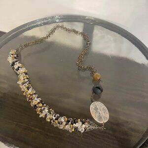 Warm Toned Summer Necklace